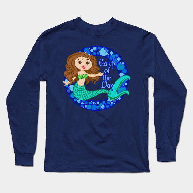 Catch of the Day Long Sleeve T-Shirt by DavesTees